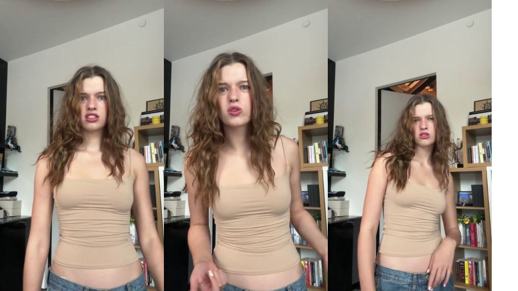 Ever Anderson Doing Acting On her Tiktok