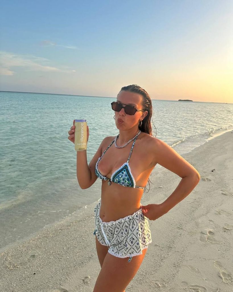 Milly Bobby Brown at Beach Paradise!
